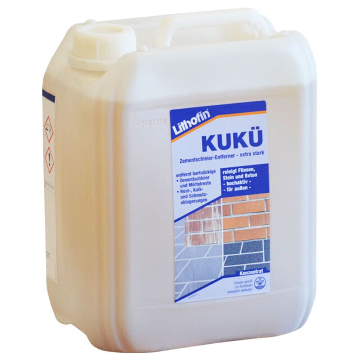 LİTHOFİN KUKÜ EKSTRA GÜÇLÜ ÇİMENTO ARTIĞI TEMİZLEYİCİSİ 5 LT