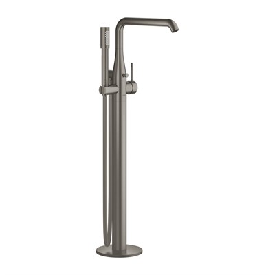 Grohe Essence Yerden Küvet Bataryası Brushed Hard Graphite - 23491Al1