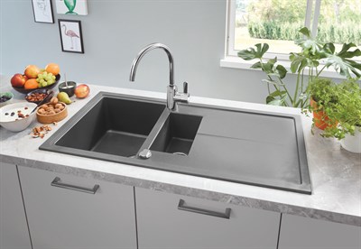 Grohe Eurocosmo Tek Kumandalı Eviye Bataryası - 31481001