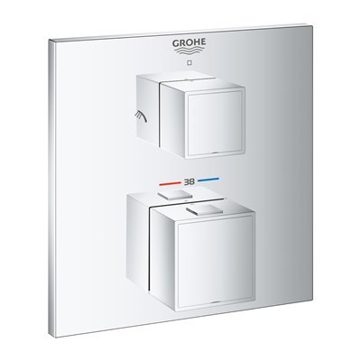 Grohe Grohtherm Cube Termostatik Banyo Duş Bataryası - 24154000