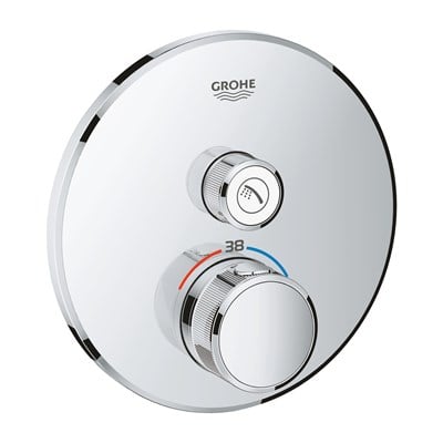 Grohe Grohtherm Smartcontrol Tek Valfli Ankastre Termostatik Duş Bataryası -29118000