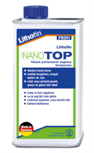 LİTHOFİN NANOTOP YÜKSEK PERFORMANSLI DOĞALTAŞ KORUYUCUSU 1 LT