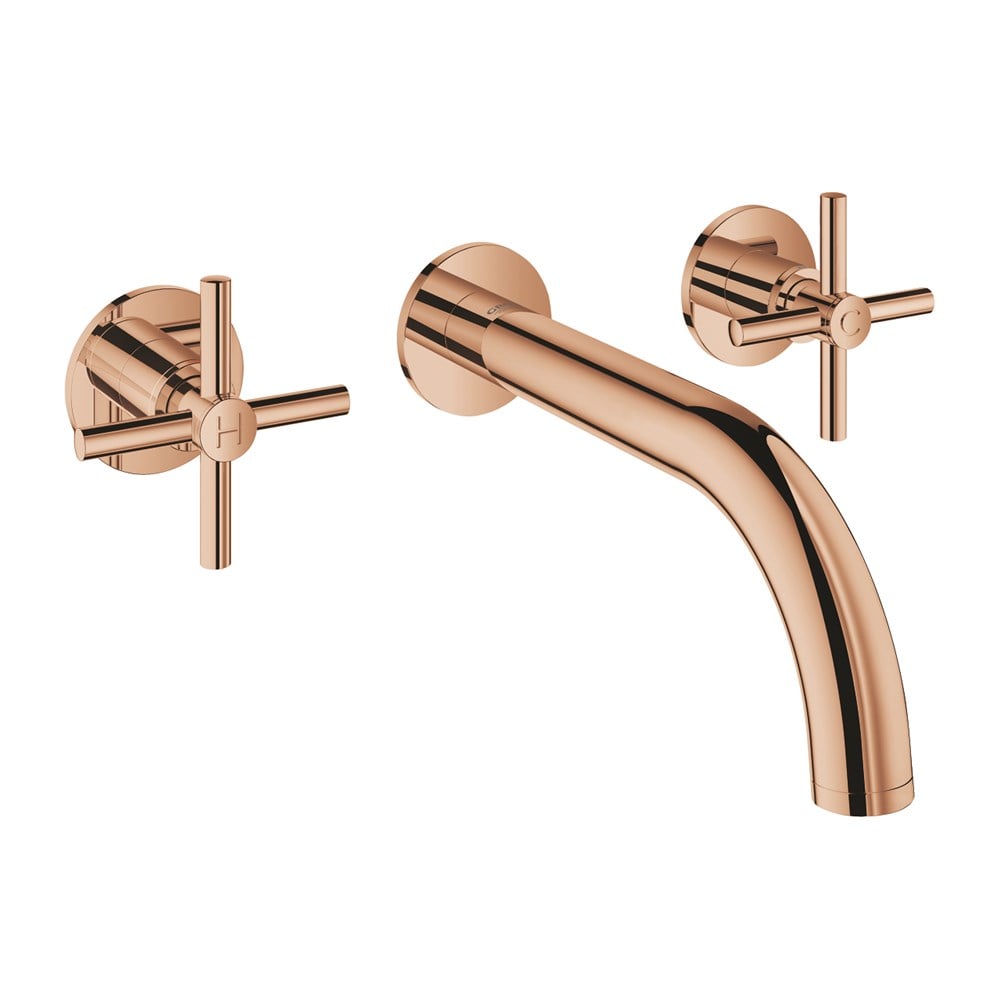GROHE ATRİO 3 DELİKLİ LAVABO BATARYASI WARM SUNSET