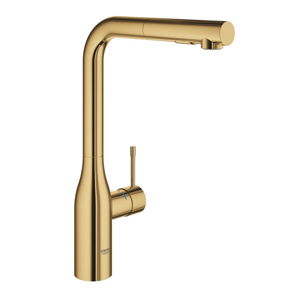 GROHE ESSENCE SPİRALLİ EVİYE BATARYASI COOL SUNRİSE 