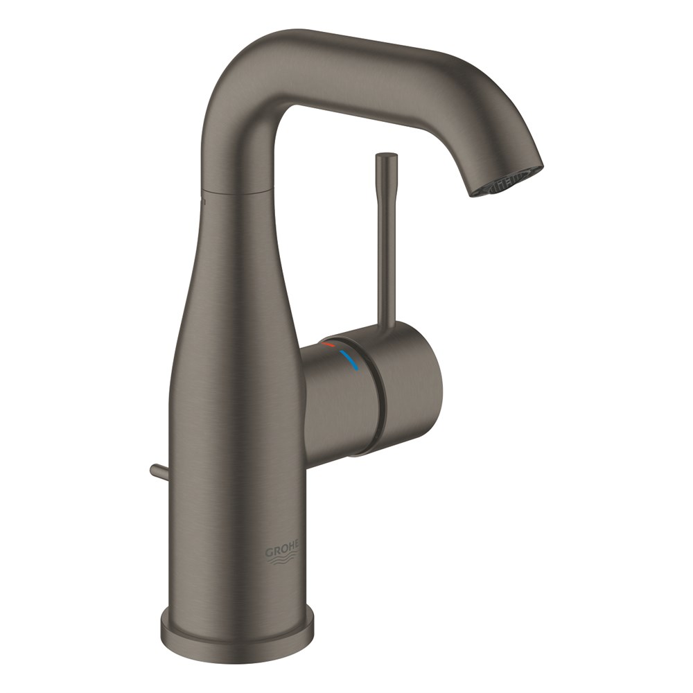 GROHE ESSENCE TEK KUMANDALI LAVABO BATARYASI M-BOYUT BRUSHED HARD GRAPHİTE