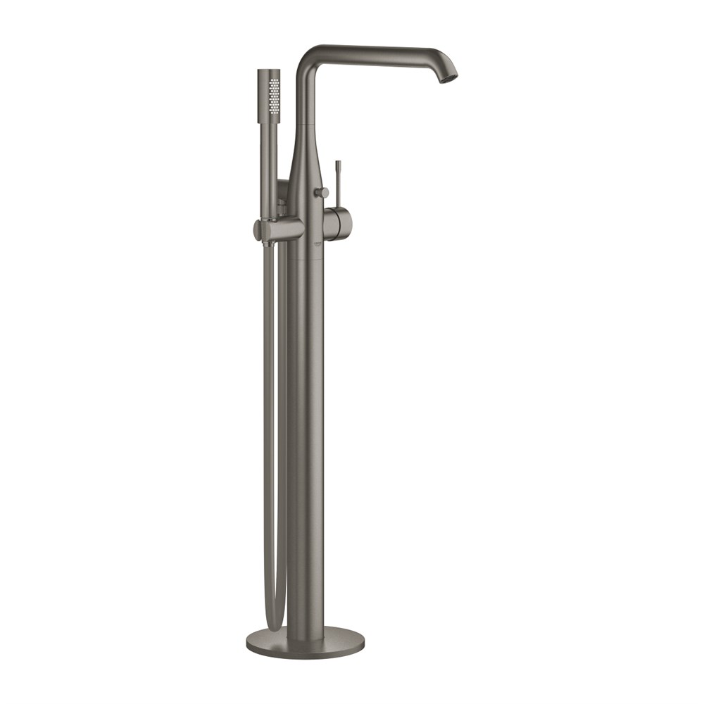 GROHE ESSENCE YERDEN KÜVET BATARYASI BRUSHED HARD GRAPHİTE