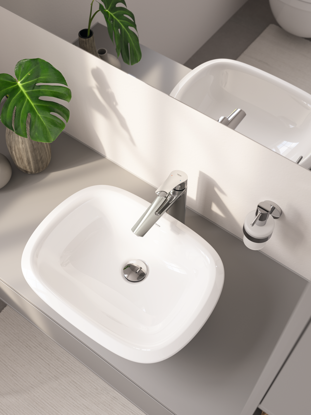 Grohe Eurosmart Tek Kumandalı Lavabo Bataryası - 23971003