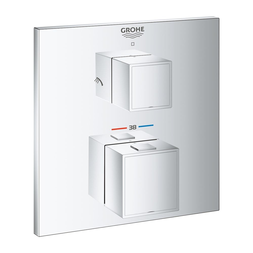 GROHE GROHTHERM CUBE TERMOSTATİK BANYO DUŞ BATARYASI