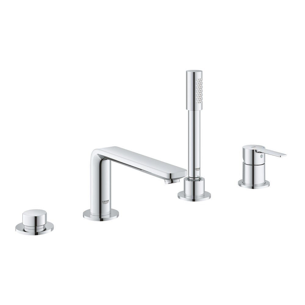 GROHE LİNEARE DÖRT DELİKLİ KÜVET BATARYASI