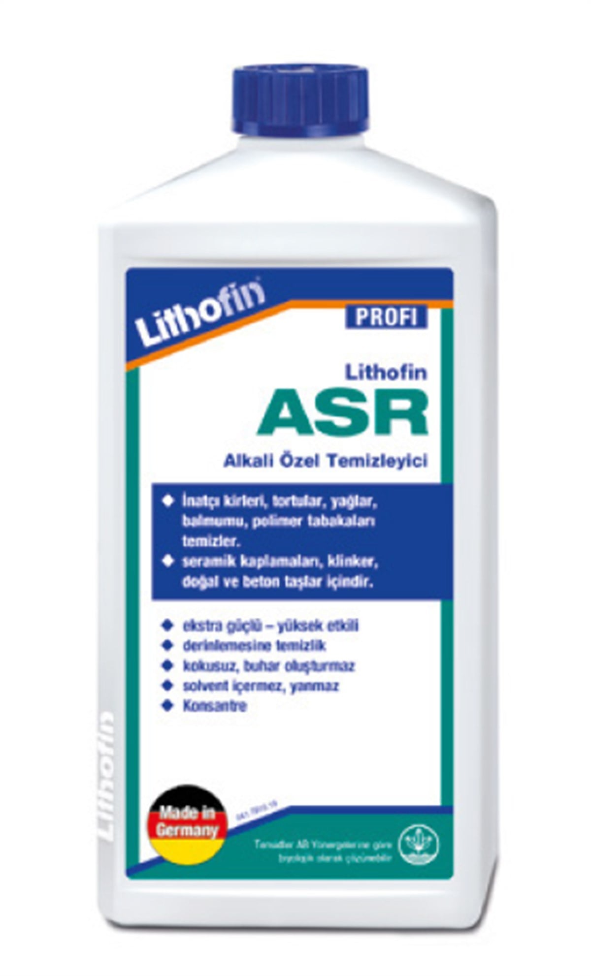 LİTHOFİN ASR ALKALI ÖZEL TEMİZLEYİCİ 1 LT