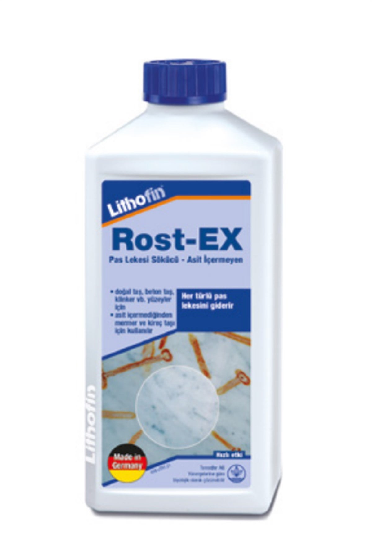 LİTHOFİN ROST-EX PAS LEKESİ SÖKÜCÜ - ASİT İÇERMEZ 500 ML
