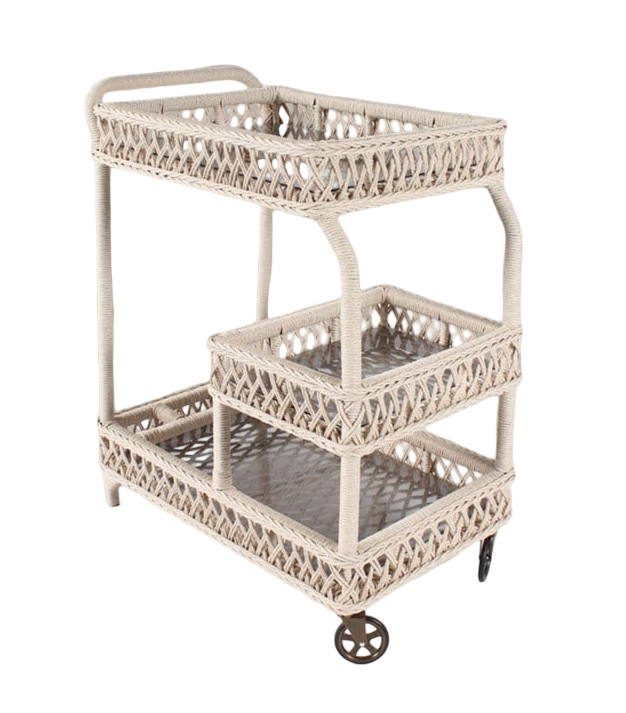 Rattan Servis Arabası