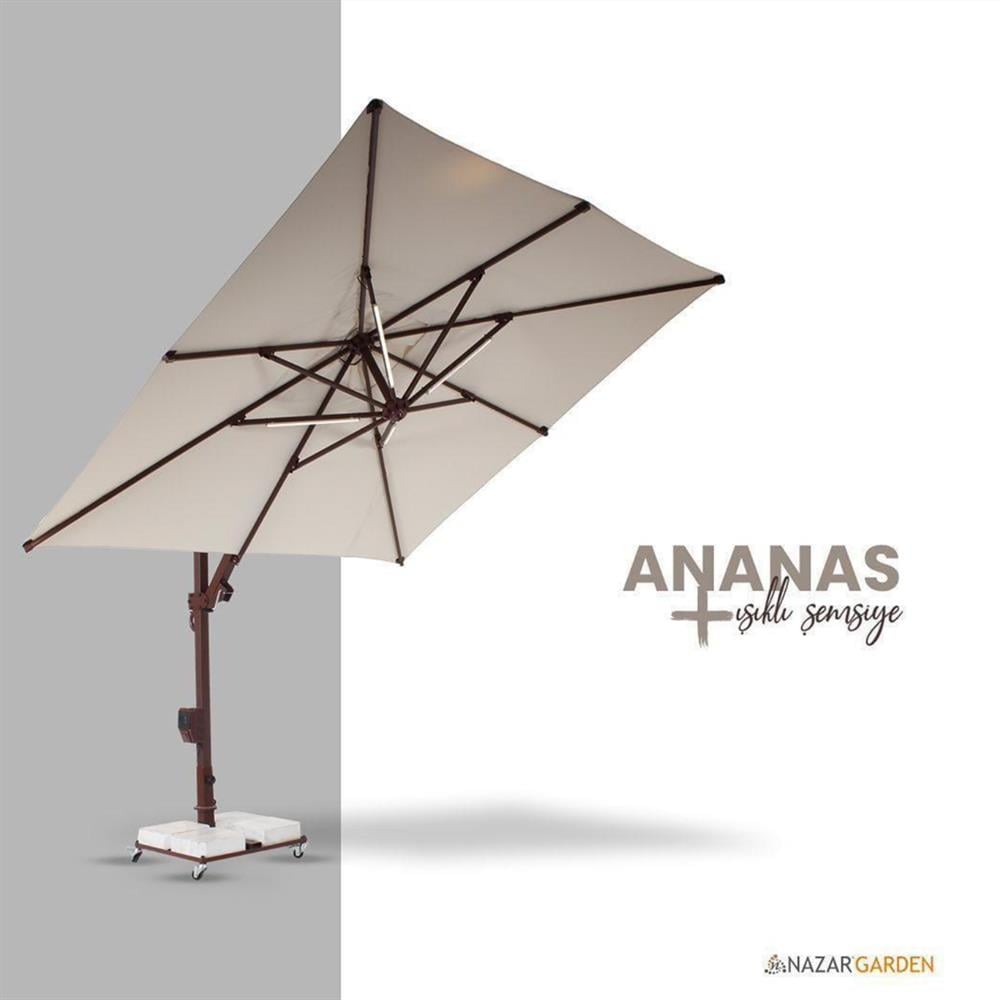 Ananas + Işıklı Şemsiye