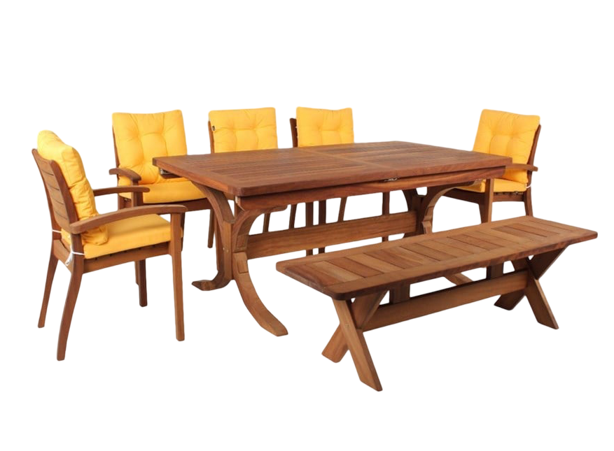 Tusso Banklı Masa Takımı