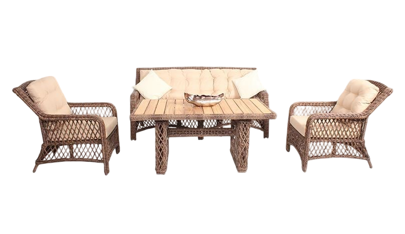 Carnaval Wooden Oturma Grubu