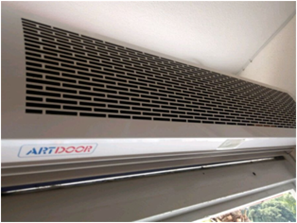 Artdoor Kumandalı Isıtıcısız FM Serisi Hava Perdesi 100 cm