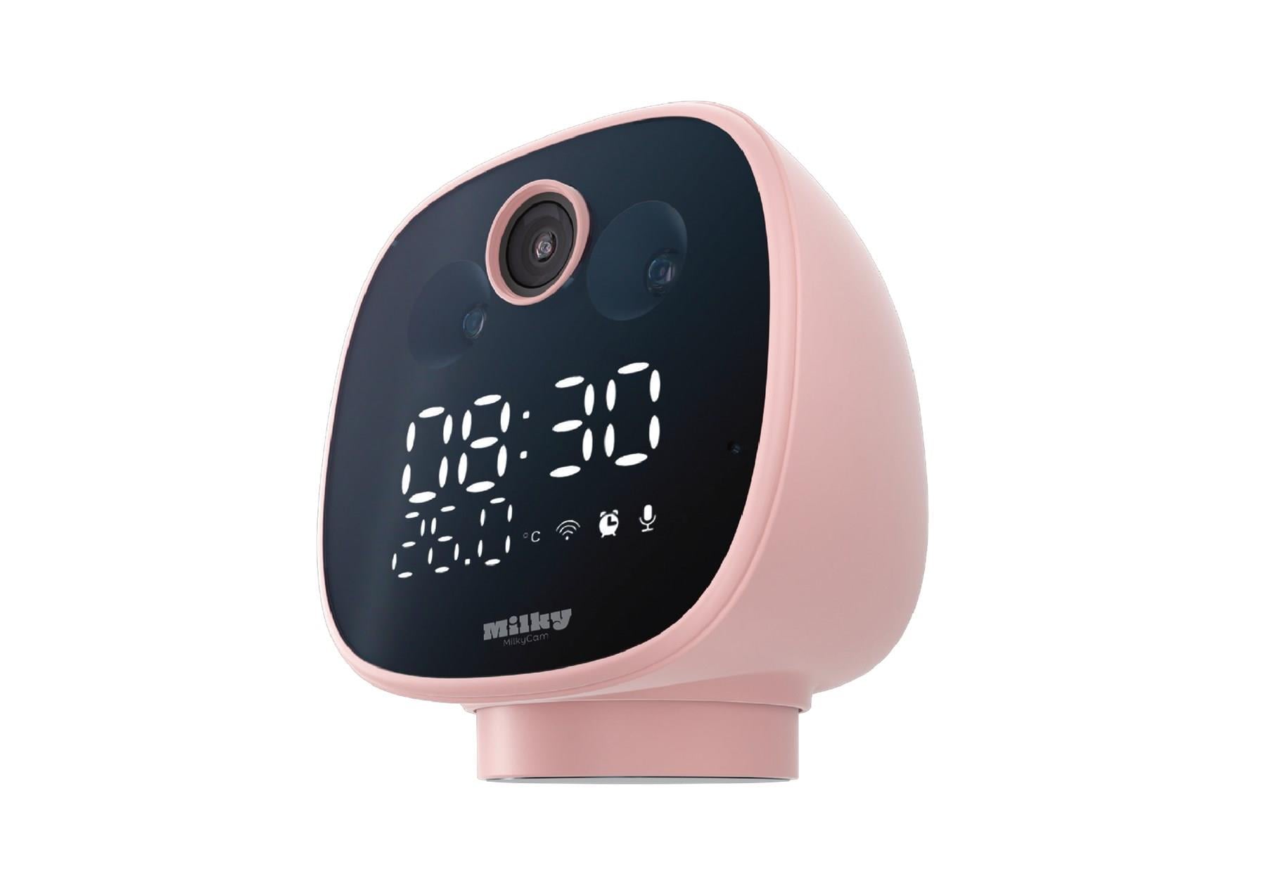 MilkyCam Wireless Bebek Kamerası Özel Uygulamalı Pembe