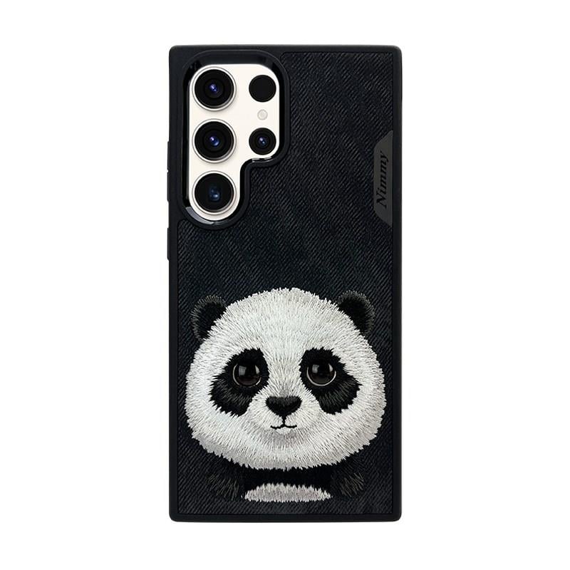 Nimmy Samsung S24 Panda Series Siyah Telefon Kılıfı
