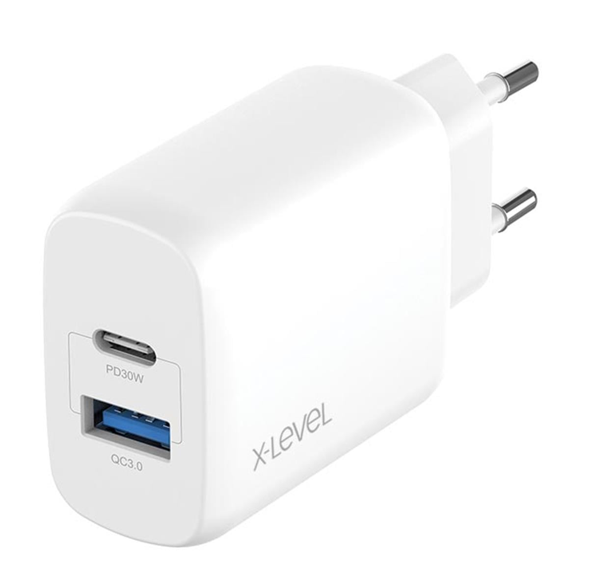 X-ChargerSmartProDuo 33W Type-C + USB A Duo Hızlı Şarj Aleti 