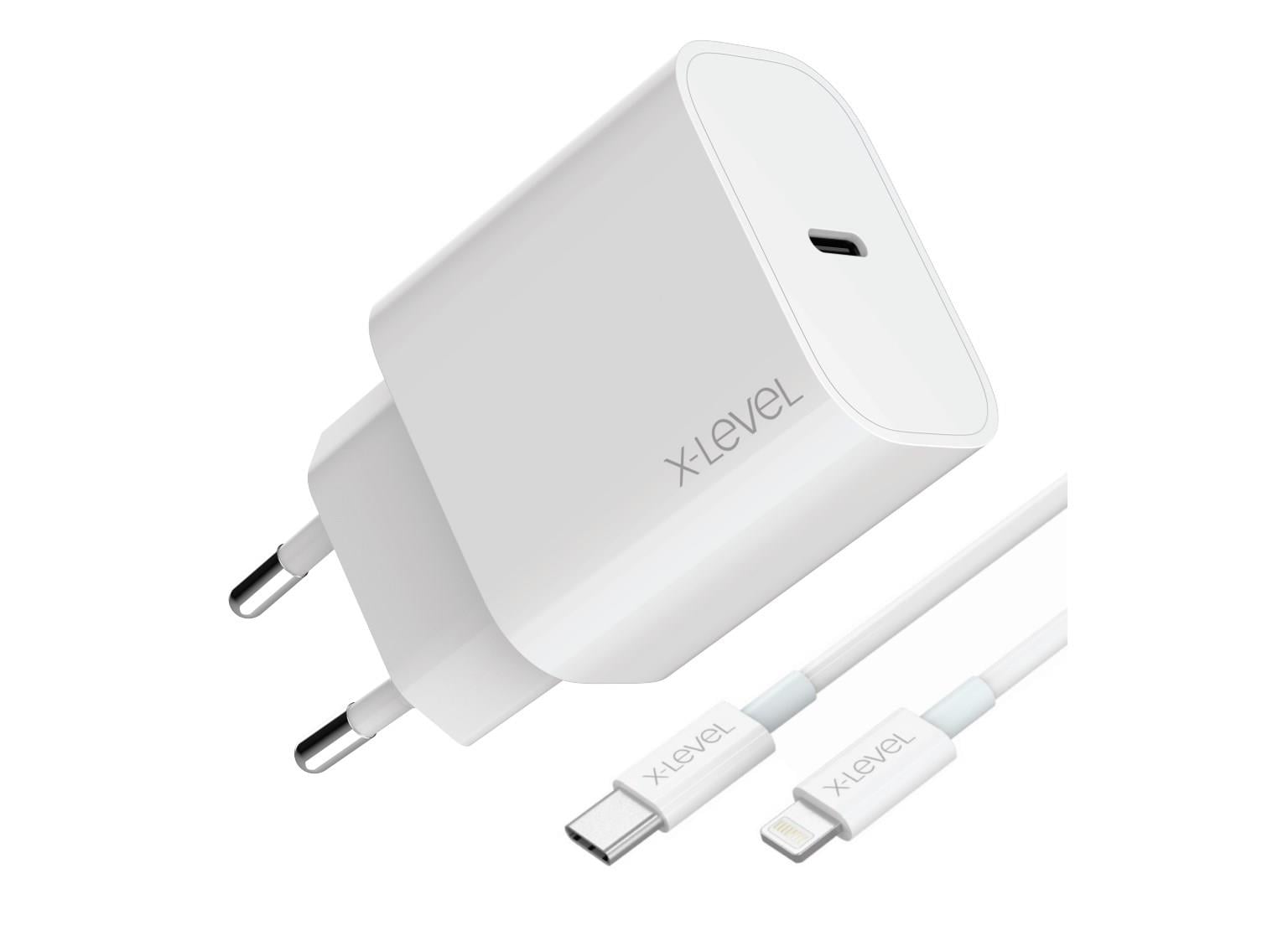 X-LEVEL XC4045 X-ChargerSuperbLight Kablolu Type-C to Lightning Adaptör 20Watt
