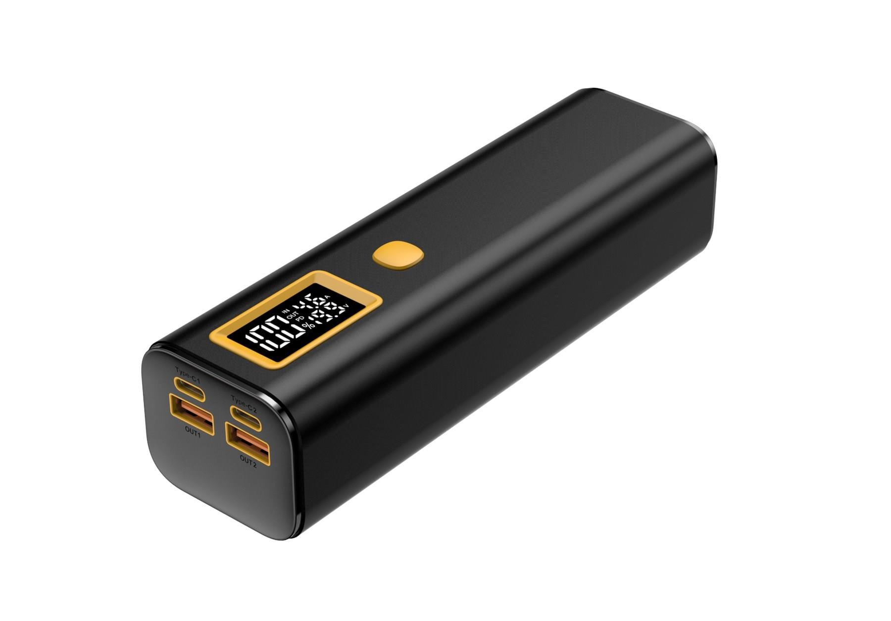 XP2279 X-PowerCore LCD Digital 20000mAh Powerbank Taşınabilir Şarj Aleti Siyah