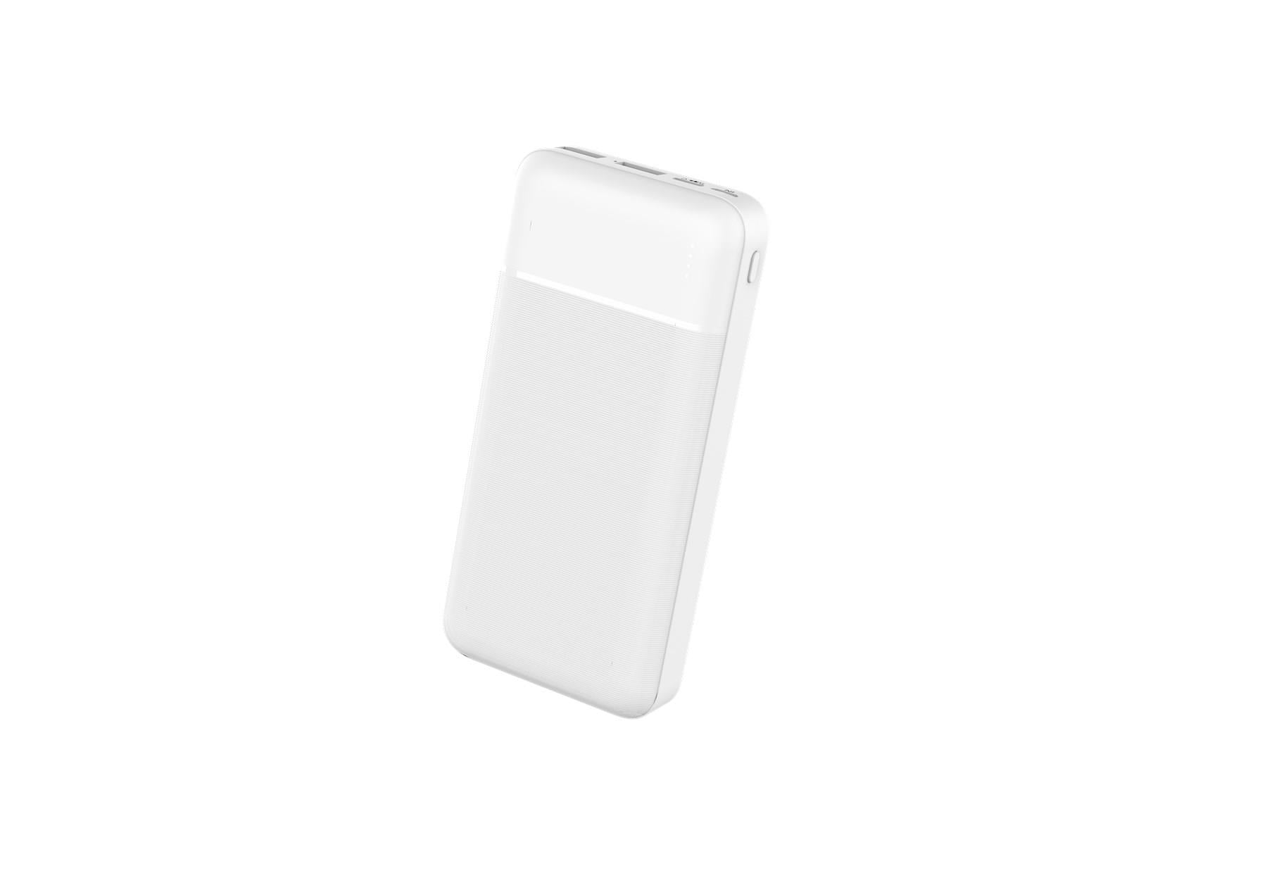 XP2288 X-PowerLightS 2 USB Giriş/Çıkış 20000mAh Powerbank Taşınabilir Şarj Aleti Beyaz