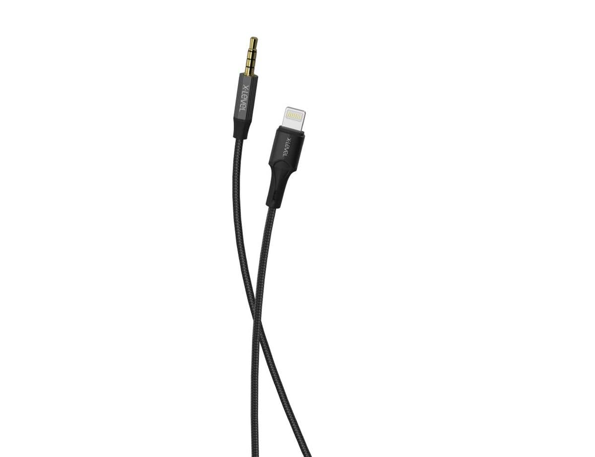 X-Line 3.5mm Stereo Aux - Lightning Ses Kablosu 1m
