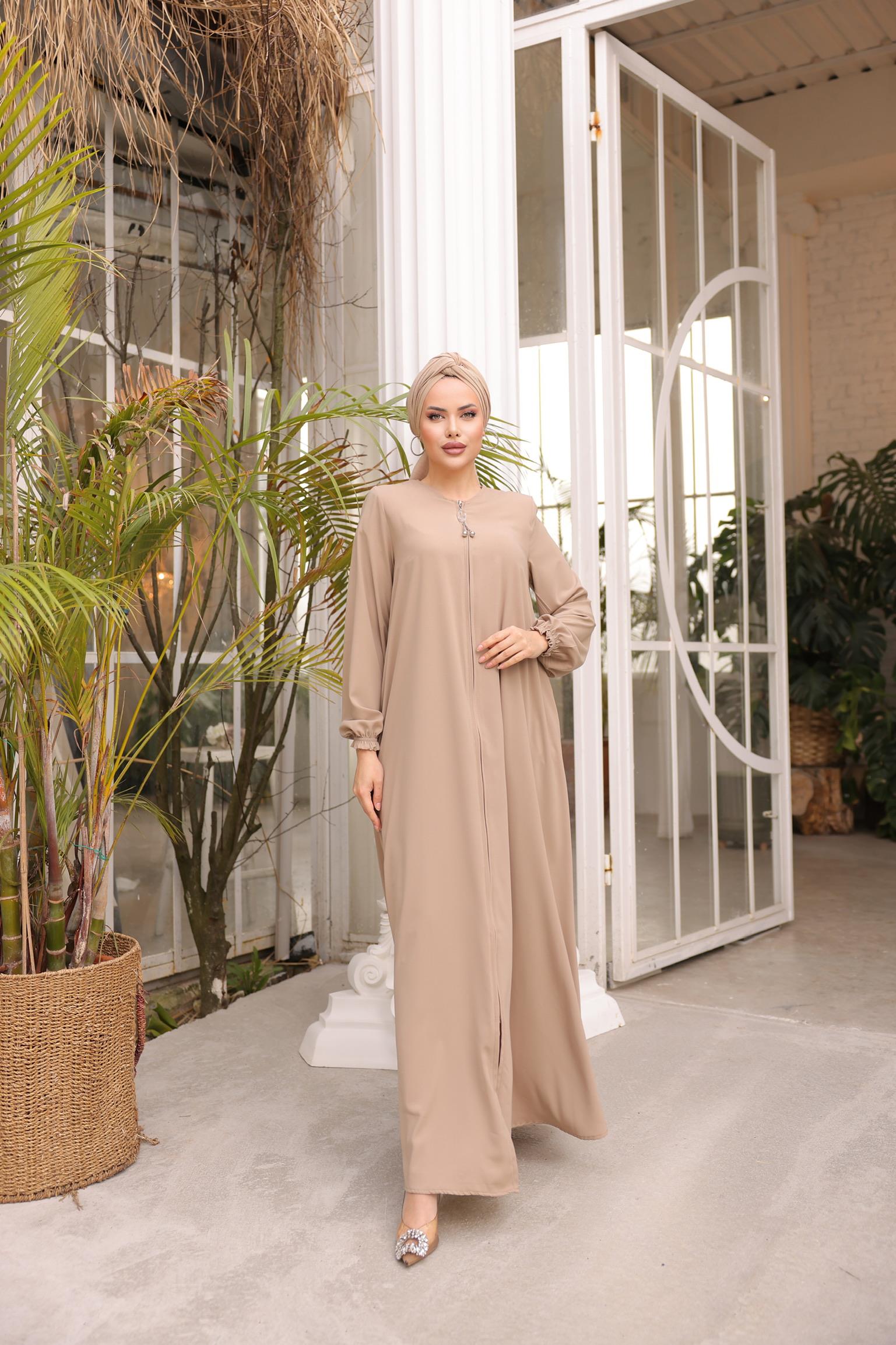 Açık Bej Mevlana Ferace 5002