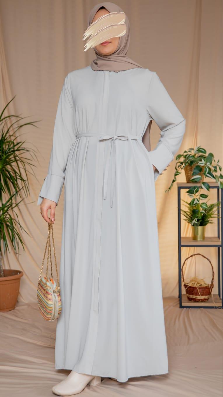 Taş Geniş Manşetli Ferace 5121