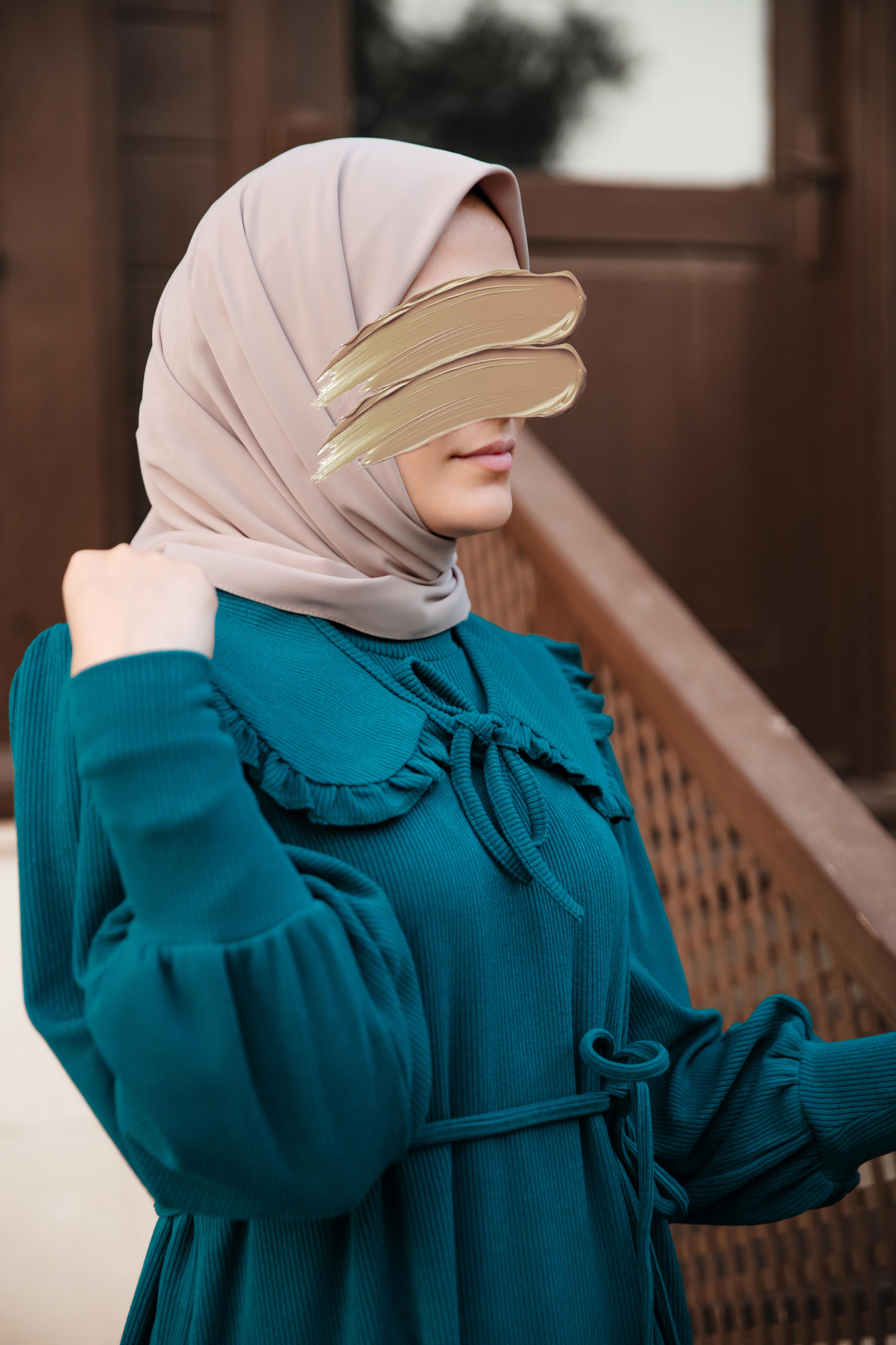 Zümrüt Yeşili Bebe Yakalı Elbise Nsr 5106