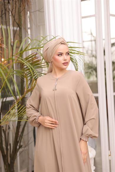 Açık Bej Mevlana Ferace 5002