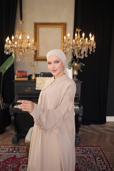 Bej 2 li Takım Elbise 5099