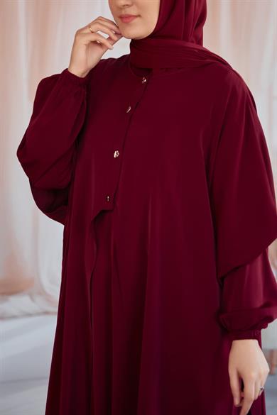 Bordo 2li Takım Elbise5119