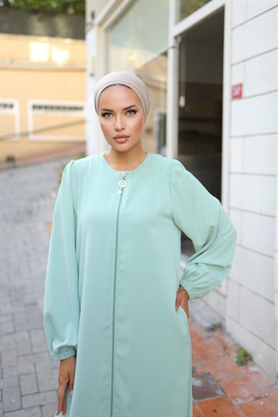 Çağla Basic Kalıp Düz Ferace 5037