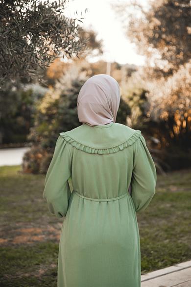 Çağla Bebe Yakalı Elbise Nsr 5106