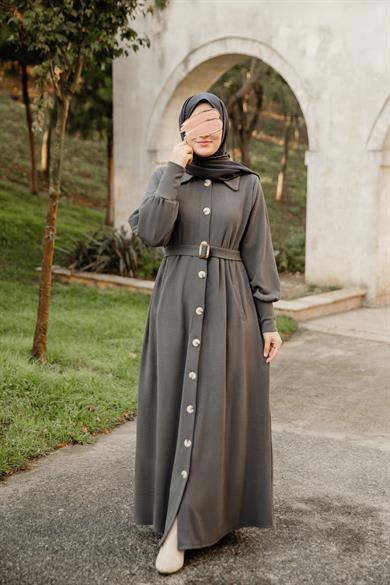 Füme Flato Cepli Elbise Nsr 5115