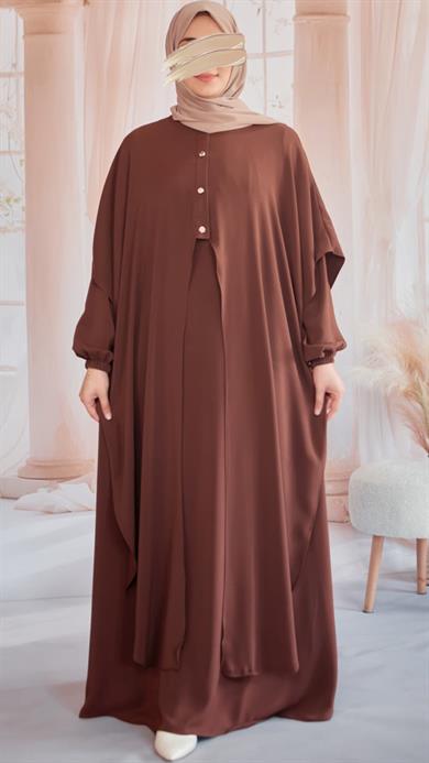 Kahverengi 2li Takım Elbise5119