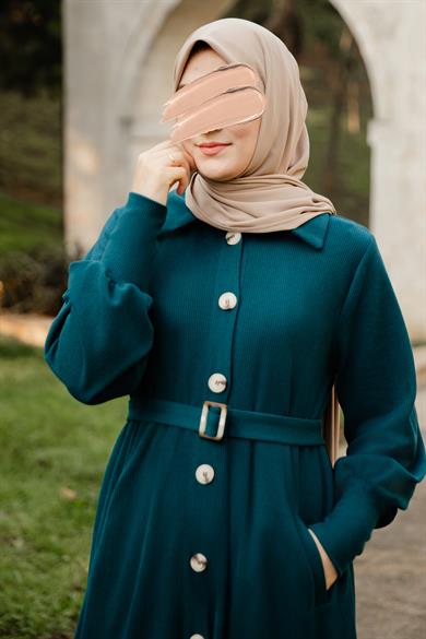 Petrol Flato Cepli Elbise Nsr 5115