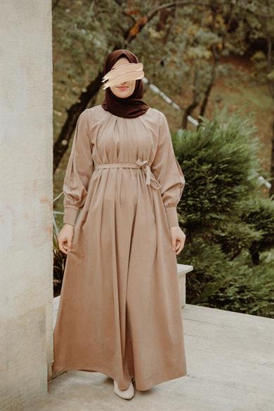 Vizon Pileli Elbise Nsr 5111