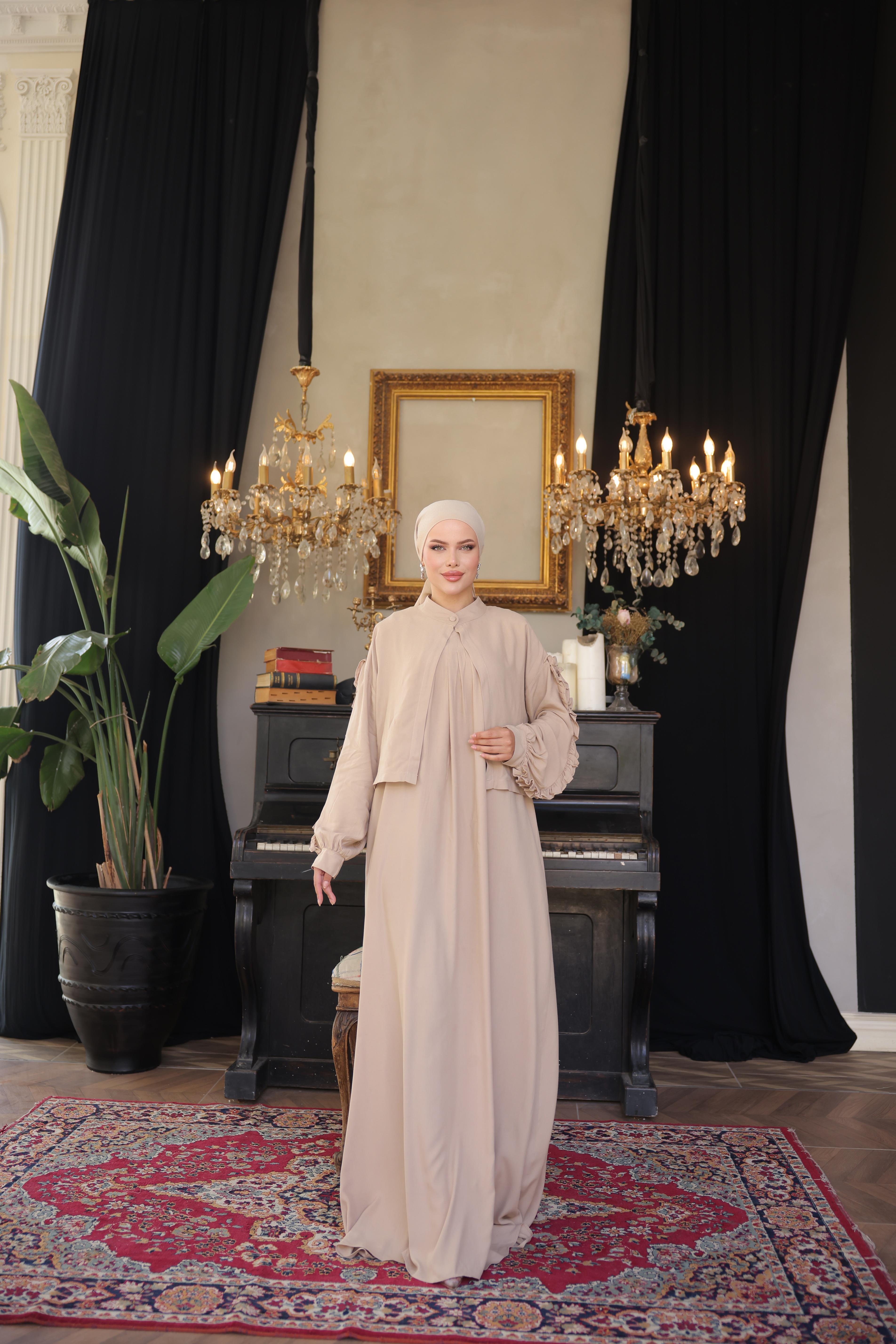 Bej 2 li Takım Elbise 5099