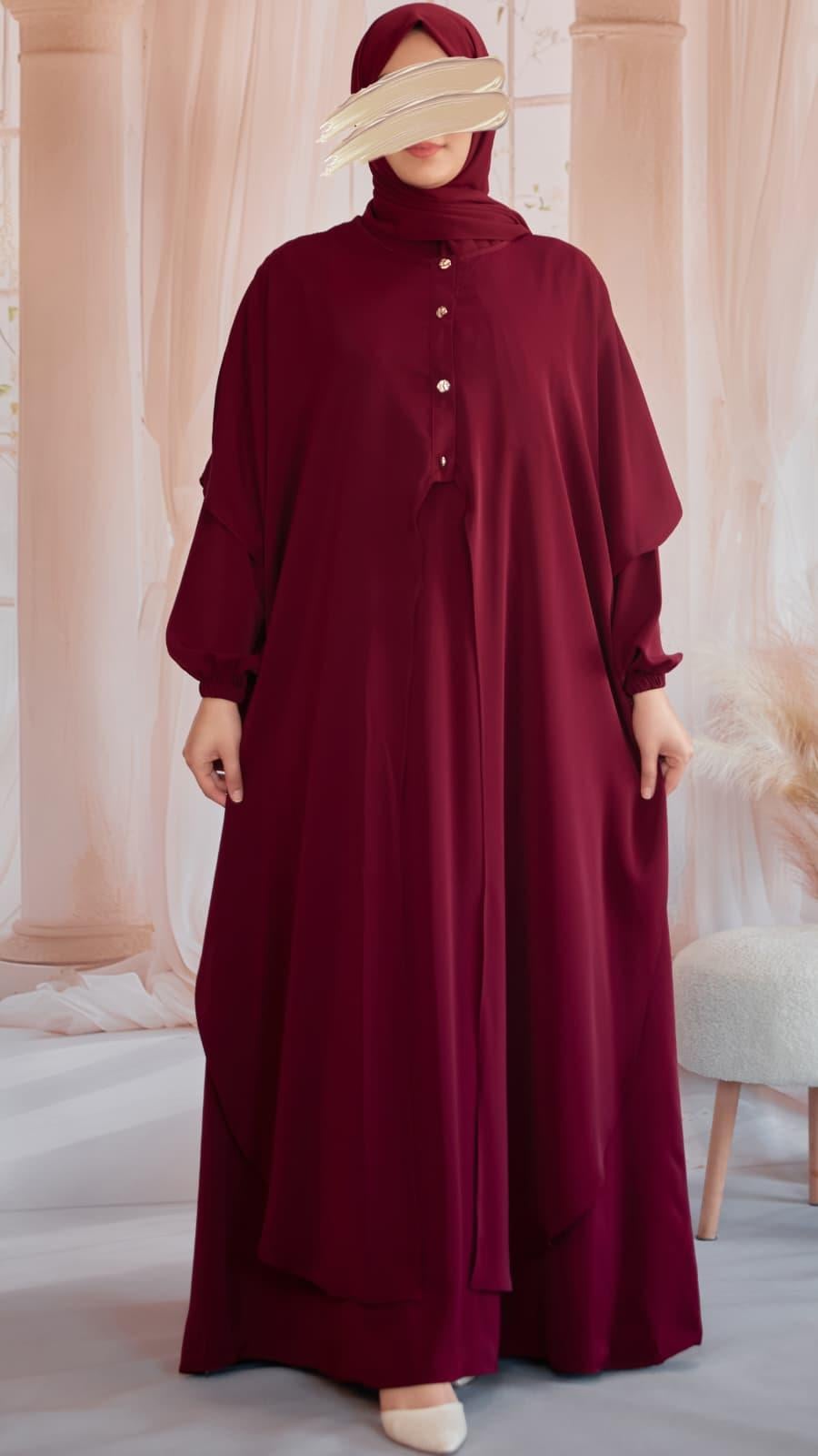 Bordo 2'li Takım Elbise5119