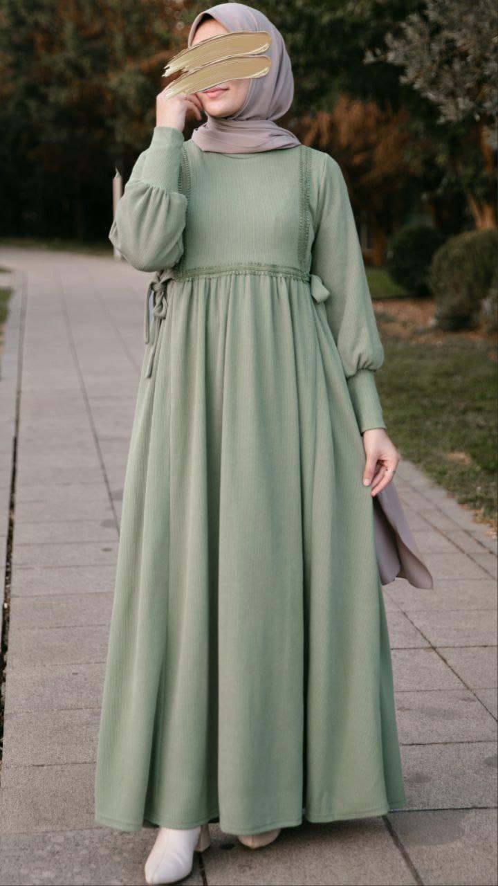 Çağla Dantelli Elbise Nsr 5105