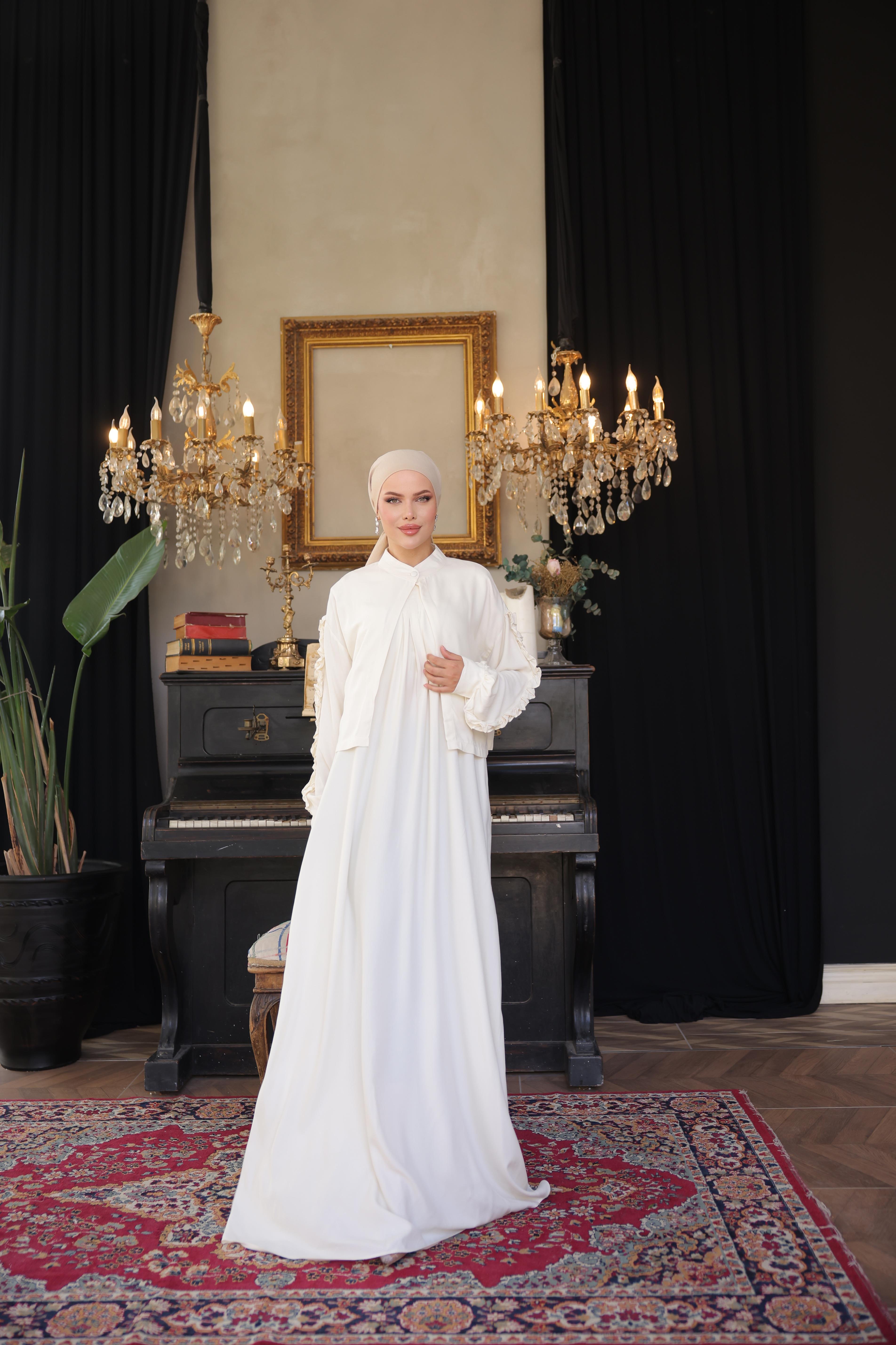 Ekru 2 li Takım Elbise 5099