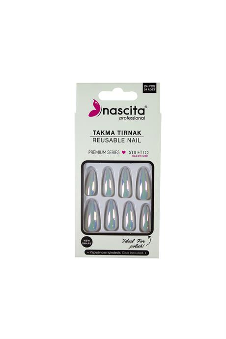 Nascita 24lü Takma Tırnak Hologram - 197