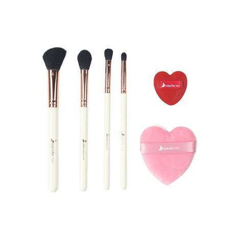 Nascita 4Lü Makyaj Fırçası & 2Li Puf Seti - 163