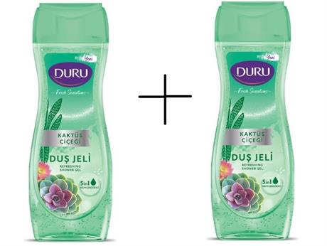 Duru Duş Jeli Fresh Sen. Kaktüs Çiçeği 450 + 450 Ml
