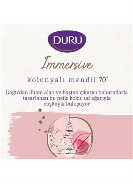 Duru Kolonyalı Mendil Immersive  50-16 Pak.