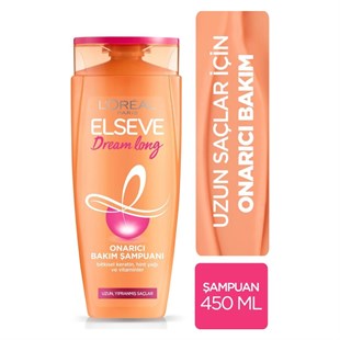 LOreal Paris Elseve Dream Long Onarıcı Bakım Şampuanı 450 ml