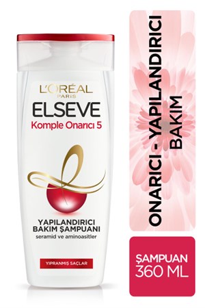 Elseve Komple Onarıcı 5 Yapılandırıcı Bakım Şampuanı 360 ml
