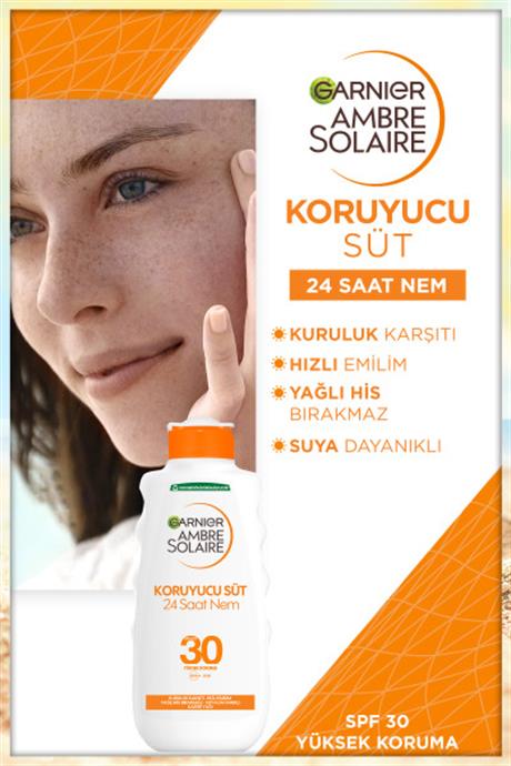 Garnier Ambre Solaire Koruyucu Süt GKF30 200ML